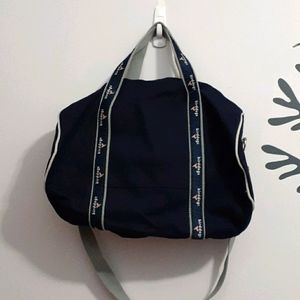 Birddogs Gym Bag Navy Canvas Duffle